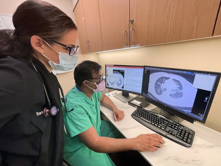 Image: Optellum Virtual Nodule Clinic is the world’s first AI-powered clinical decision support software for early lung cancer diagnosis (Photo courtesy of Optellum)